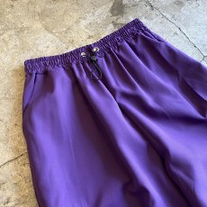 画像3: DRAW CORD PURPLE COLOR DESIGN CARGO PANTS / FREE~W37 (3)