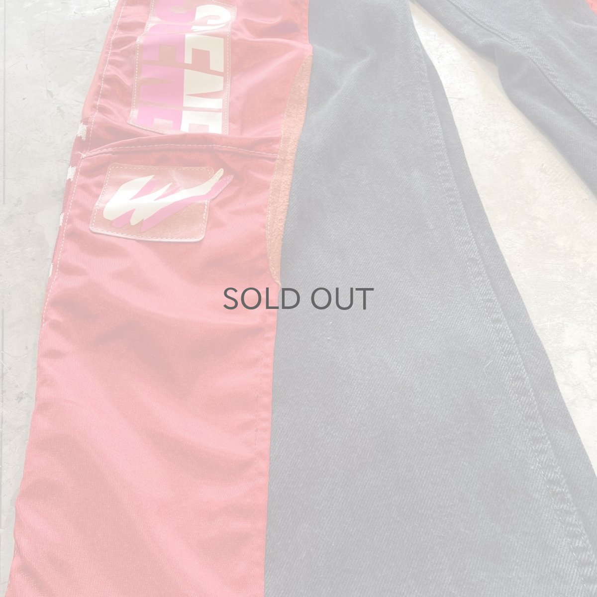 画像7: 【Wiz&Witch】"UNITED" MOTO-X WIDE DENIM PANTS / OS (7)