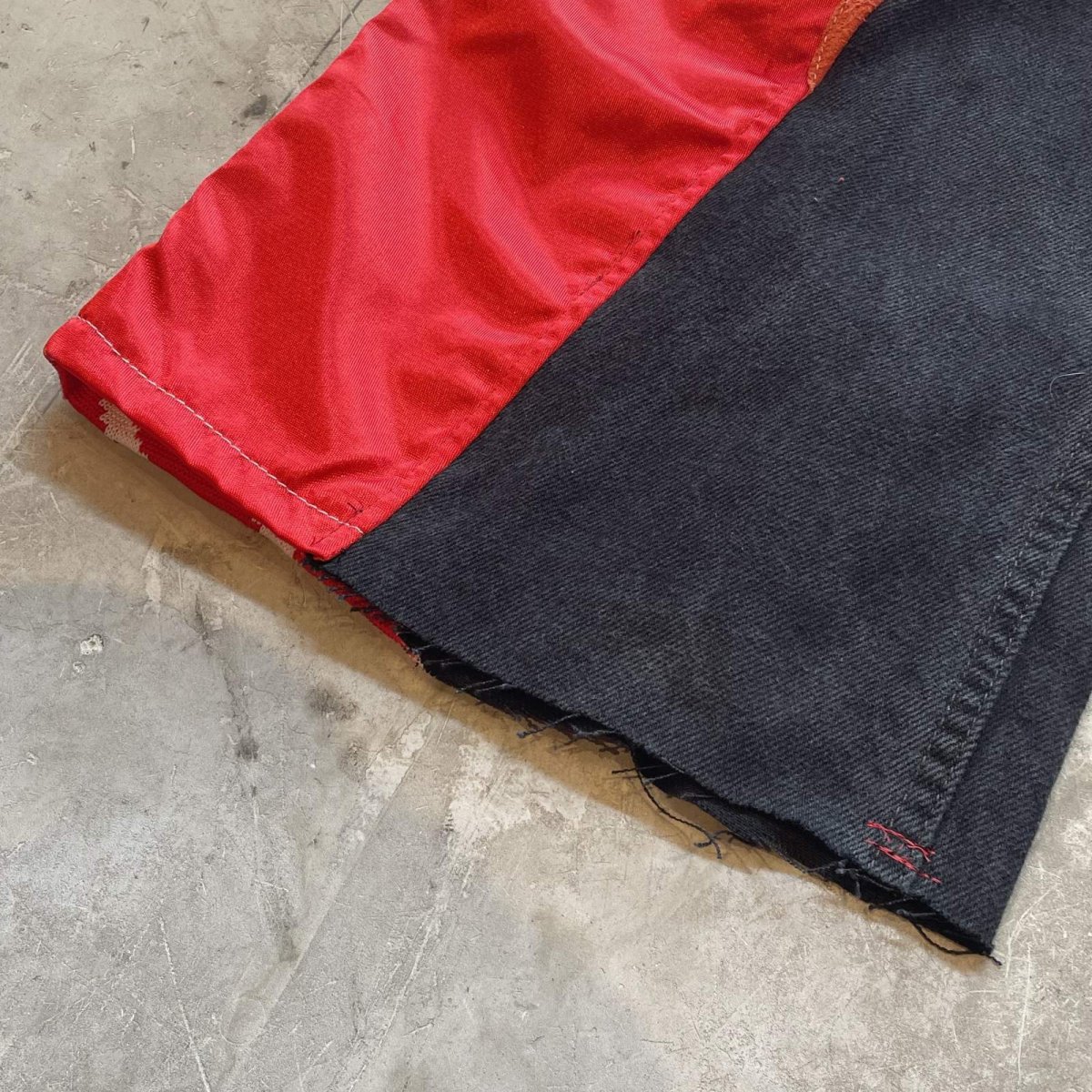 画像8: 【Wiz&Witch】"UNITED" MOTO-X WIDE DENIM PANTS / OS (8)