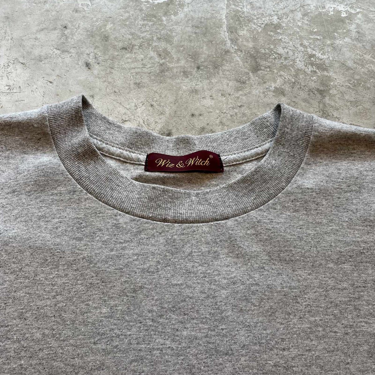 画像10: 【Wiz&Witch】"DIRTY BEAUTIFUL" DAMAGE ART TEE / GRAY / OS (10)