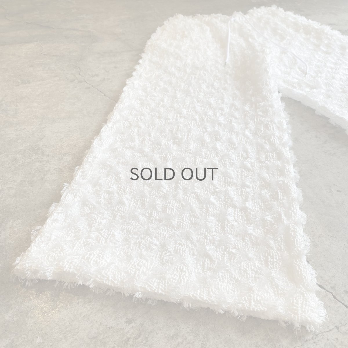 画像4: SHAGGY FRINGE ALL OVER PATTERN DESIGN WIDE PANTS / FREE (4)