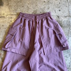 画像6: 【WONDERGROUND】LAYERED COLOR APRON PANTS / PURPLE / OS (6)