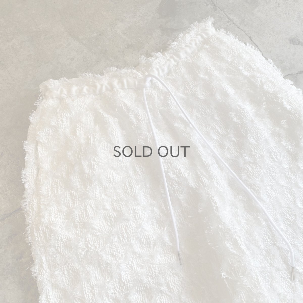 画像3: SHAGGY FRINGE ALL OVER PATTERN DESIGN WIDE PANTS / FREE (3)