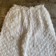 画像6: SHAGGY FRINGE ALL OVER PATTERN DESIGN WIDE PANTS / FREE (6)