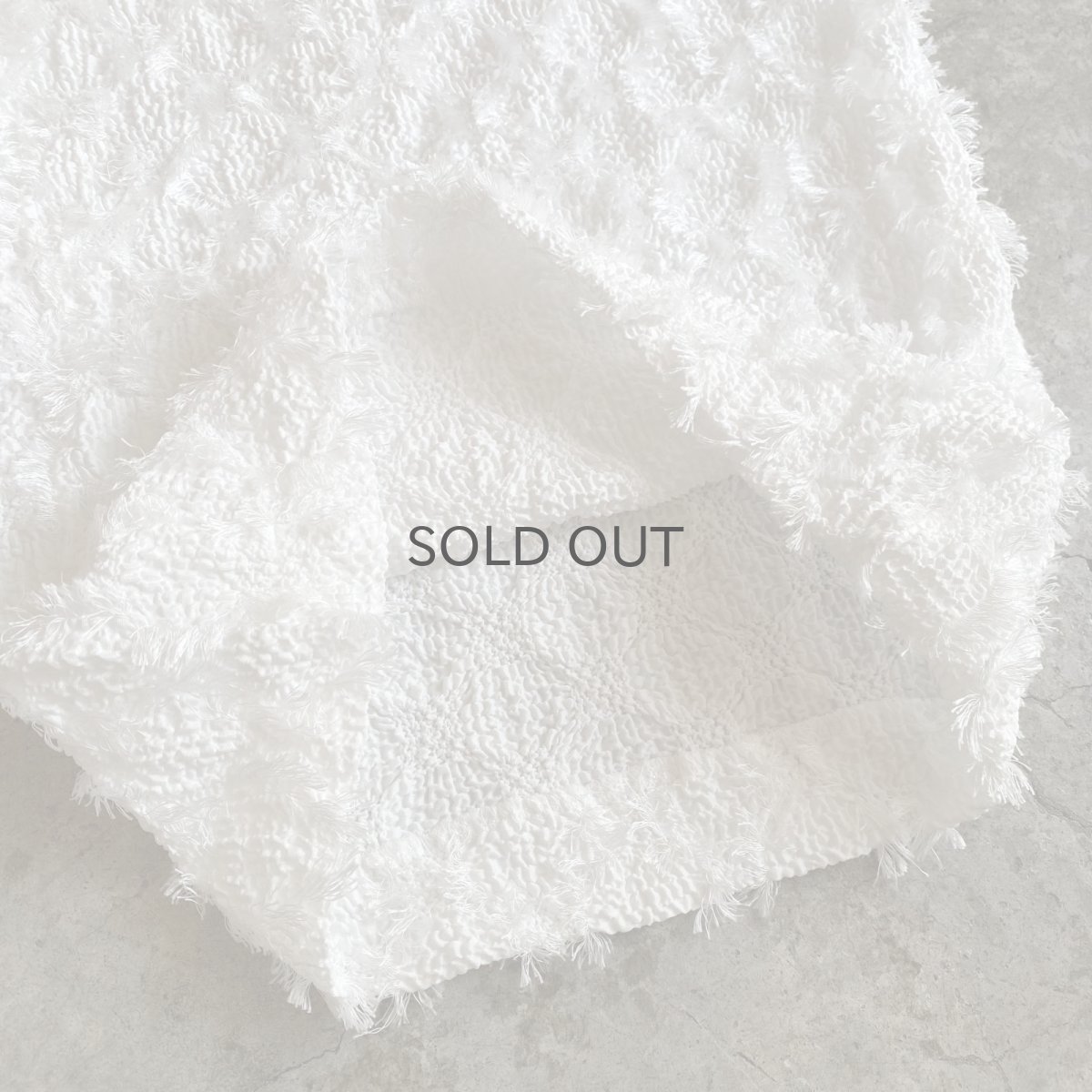 画像8: SHAGGY FRINGE ALL OVER PATTERN DESIGN WIDE PANTS / FREE (8)