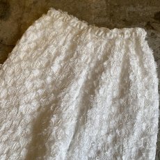 画像9: SHAGGY FRINGE ALL OVER PATTERN DESIGN WIDE PANTS / FREE (9)