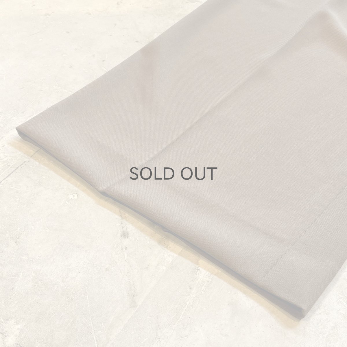 画像8: 【WONDERGROUND】2TUCK WIDE SILHOUETTE BELTED SLACKS / BROWN / OS (8)