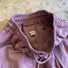 画像9: 【WONDERGROUND】LAYERED COLOR APRON PANTS / PURPLE / OS (9)