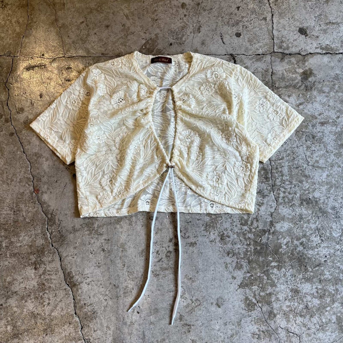 画像1: 【Wiz&Witch】"WEIRD" DRAW CODE CARDIGAN S/S TOPS / OS (1)