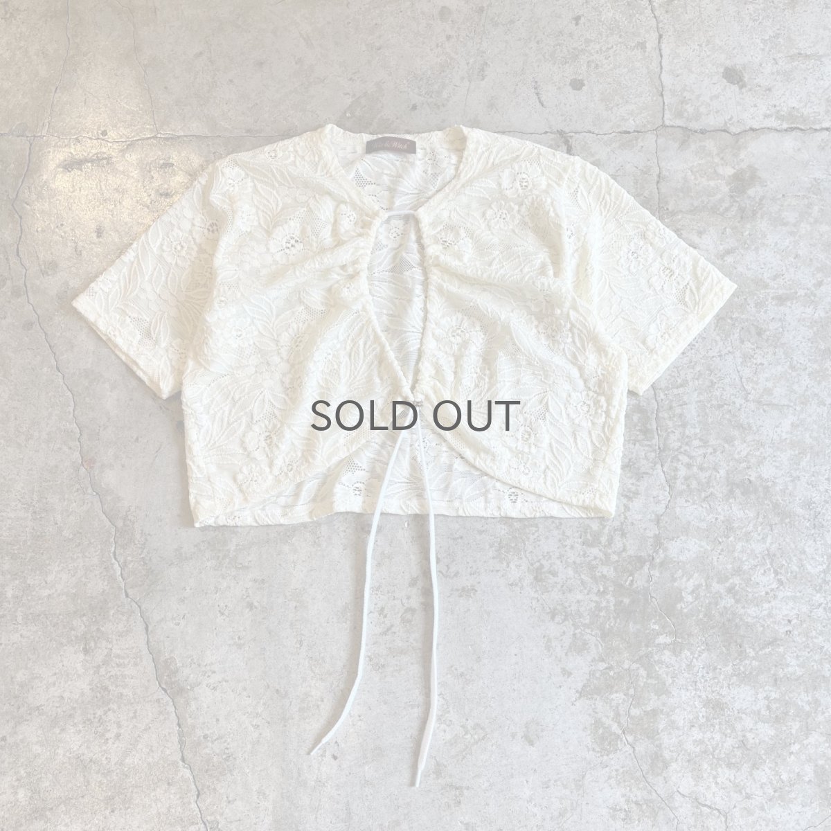 画像1: 【Wiz&Witch】"WEIRD" DRAW CODE CARDIGAN S/S TOPS / OS (1)