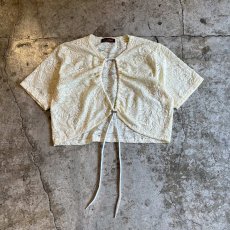 画像1: 【Wiz&Witch】"WEIRD" DRAW CODE CARDIGAN S/S TOPS / OS (1)