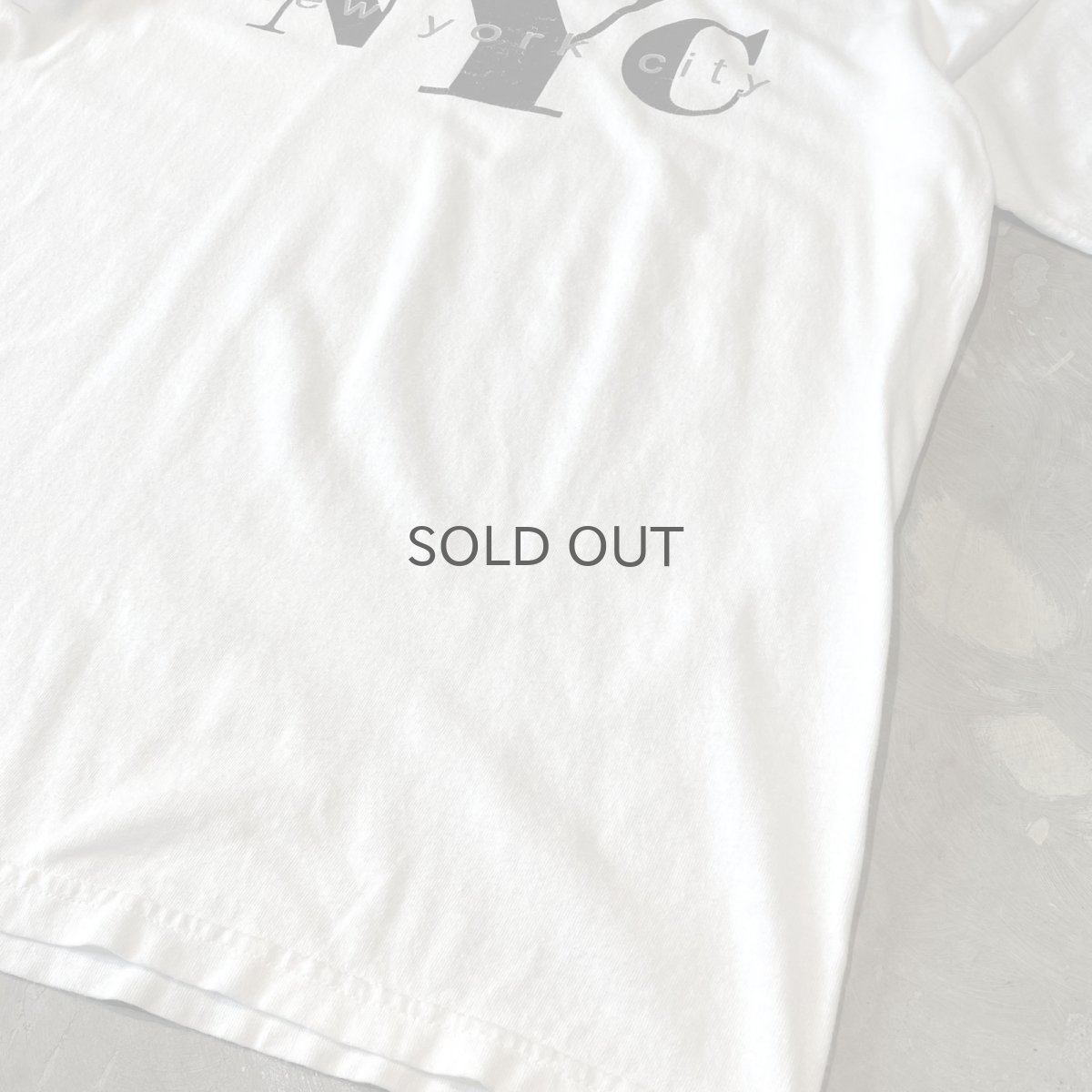 画像6: FRONT "NYC" NEW YORK CITY PRINTED S/S TEE / Mens L (6)