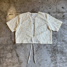 画像2: 【Wiz&Witch】"WEIRD" DRAW CODE CARDIGAN S/S TOPS / OS (2)