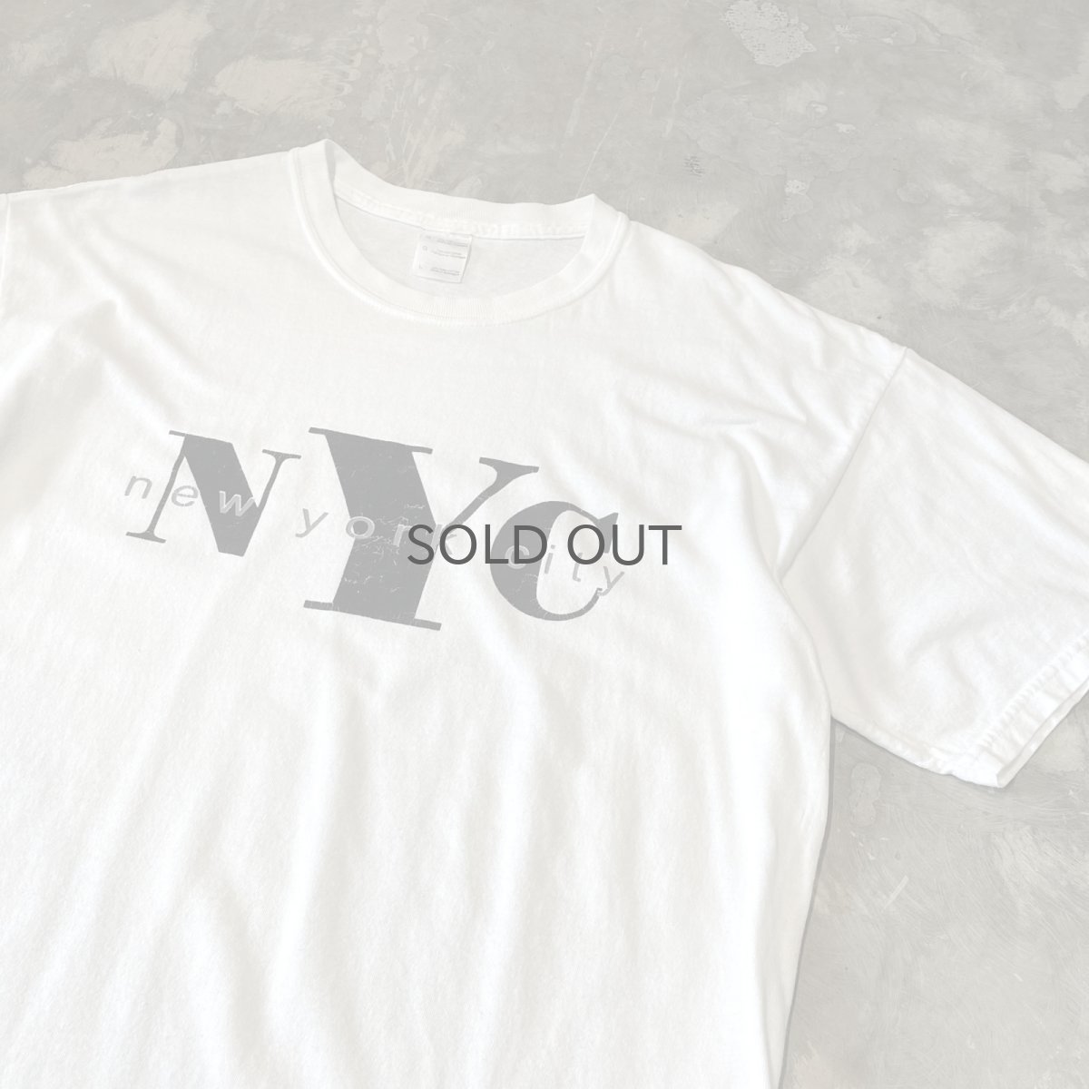 画像4: FRONT "NYC" NEW YORK CITY PRINTED S/S TEE / Mens L (4)