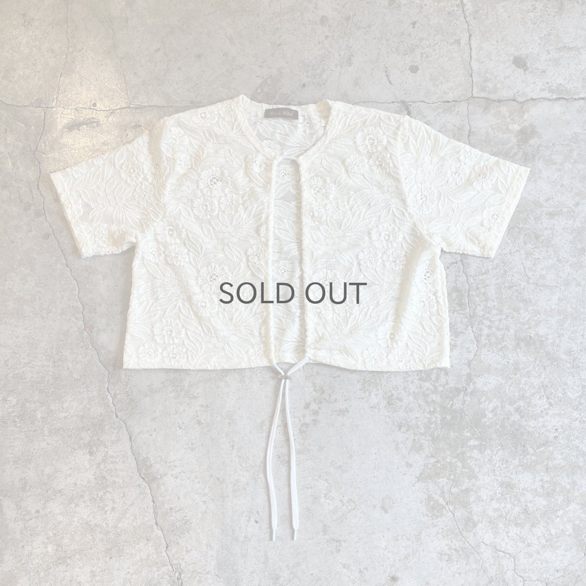 画像3: 【Wiz&Witch】"WEIRD" DRAW CODE CARDIGAN S/S TOPS / OS (3)