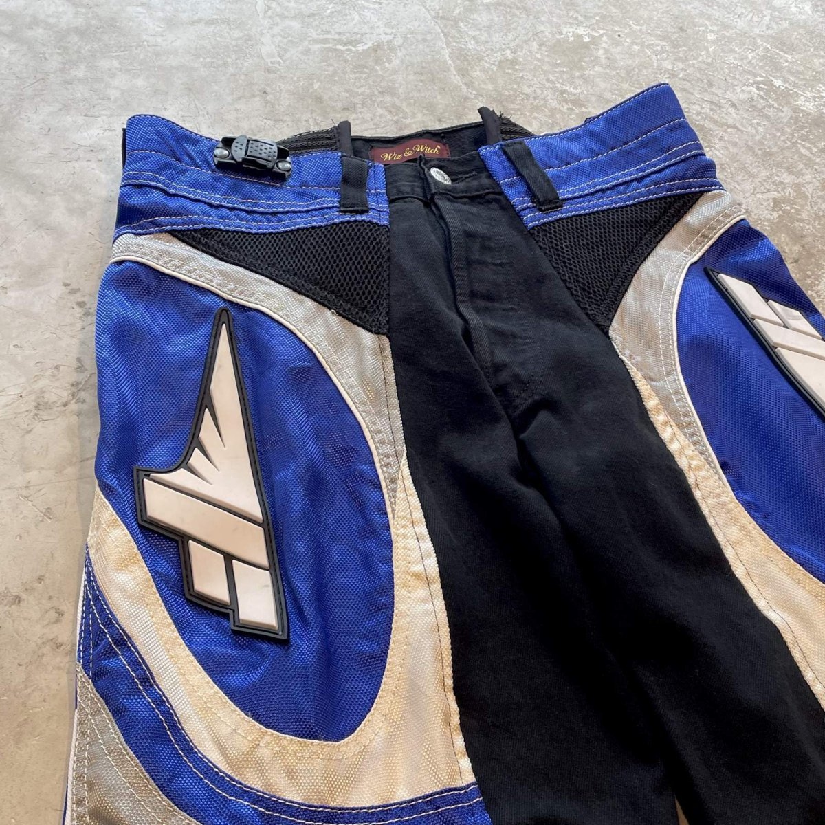 画像3: 【Wiz&Witch】"UNITED" MOTO-X WIDE DENIM PANTS / OS (3)