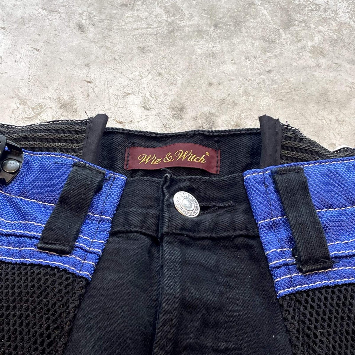 画像10: 【Wiz&Witch】"UNITED" MOTO-X WIDE DENIM PANTS / OS (10)