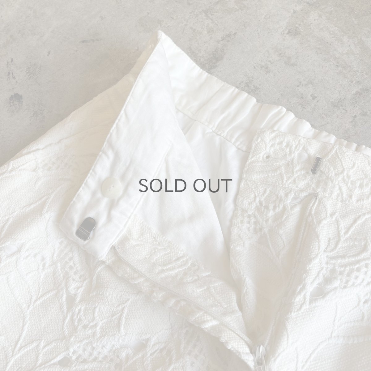 画像9: REEF PATTERN JACQUARD DESIGN HALF PANTS / W26~29 (9)