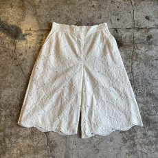 画像1: REEF PATTERN JACQUARD DESIGN HALF PANTS / W26~29 (1)