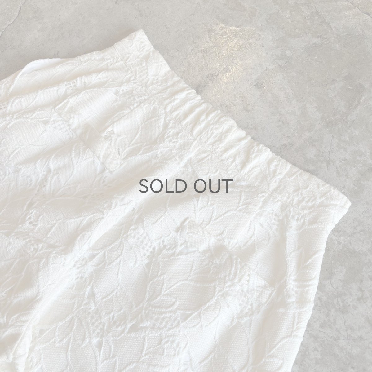 画像10: REEF PATTERN JACQUARD DESIGN HALF PANTS / W26~29 (10)