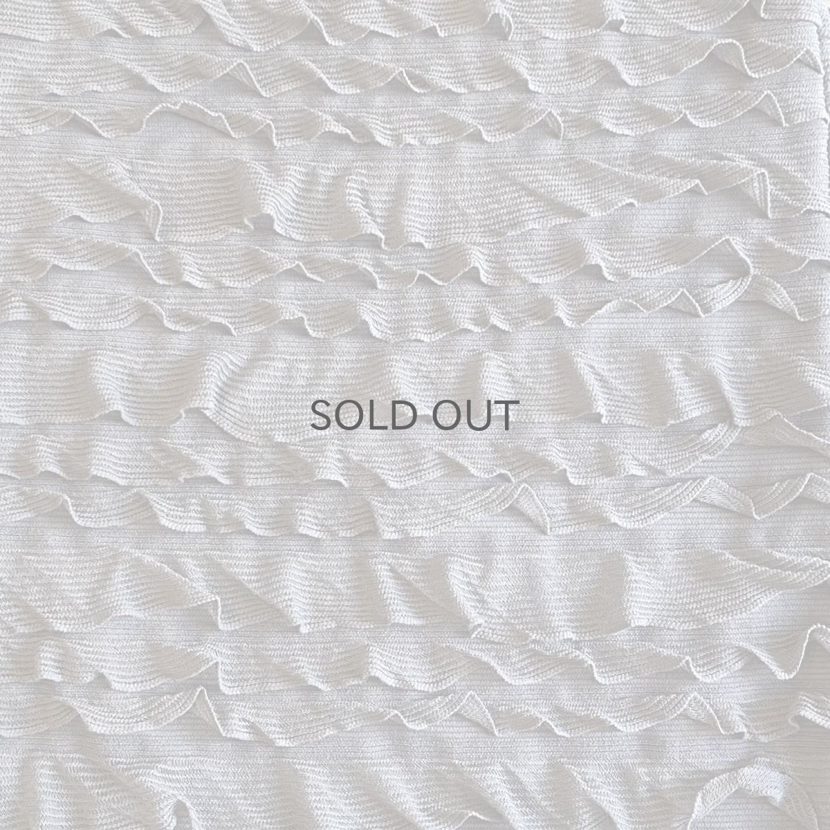 画像10: GREY COLOR MESH FRILL TIERED DESIGN LONG SKIRT / W22~W29 (10)