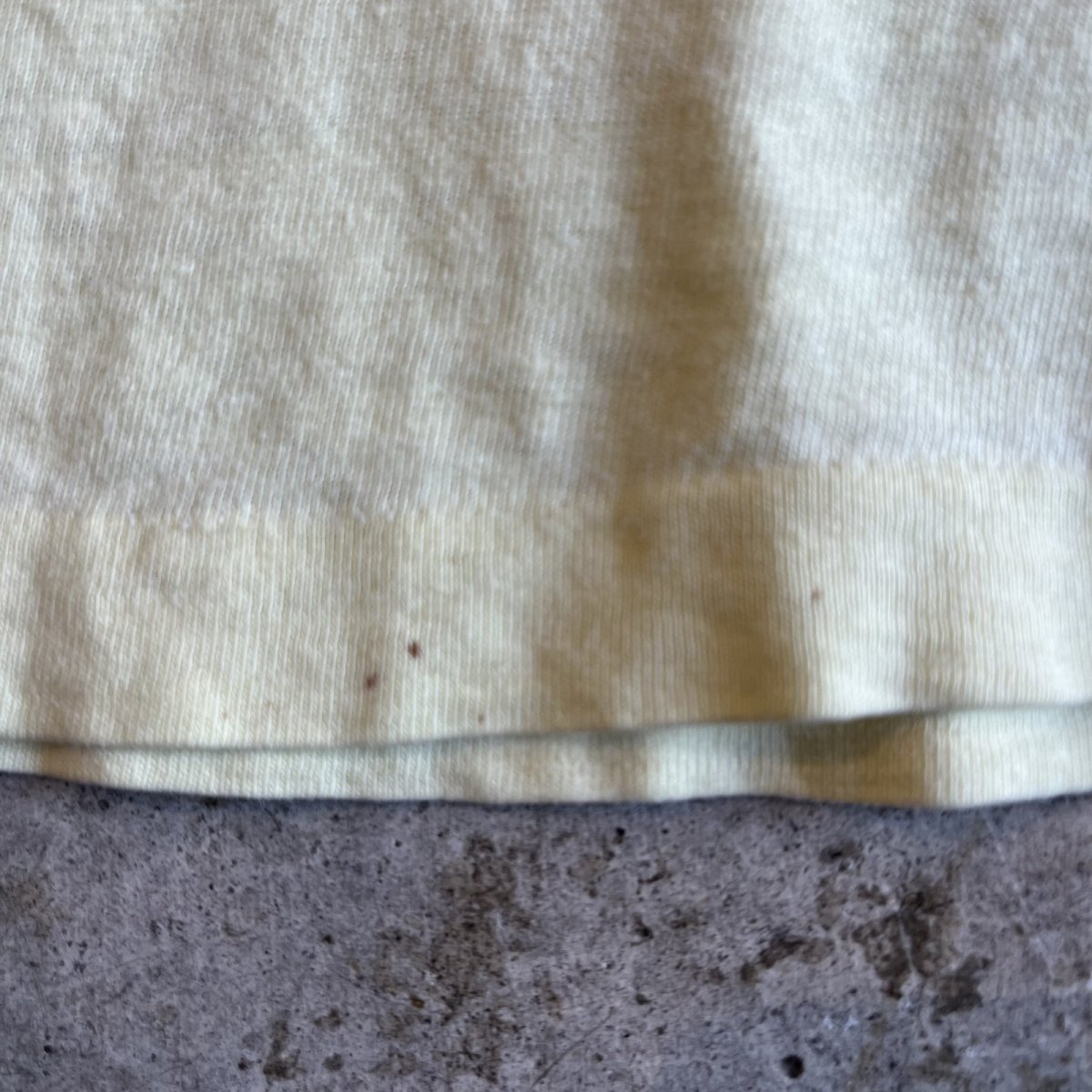 画像13: 70's BOTH SIDES COMPANY PRINTED DAMAGE DESIGN COLOR S/S TEE / Ladies M(38~40) / MADE IN USA (13)