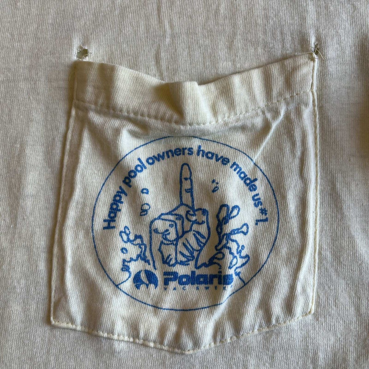 画像8: 70's BOTH SIDES COMPANY PRINTED DAMAGE DESIGN COLOR S/S TEE / Ladies M(38~40) / MADE IN USA (8)