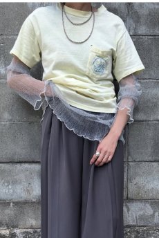 画像15: 70's BOTH SIDES COMPANY PRINTED DAMAGE DESIGN COLOR S/S TEE / Ladies M(38~40) / MADE IN USA (15)