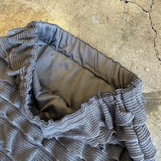 画像8: GREY COLOR MESH FRILL TIERED DESIGN LONG SKIRT / W22~W29 (8)