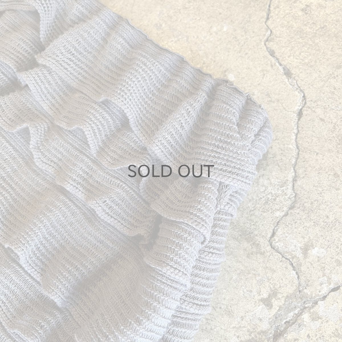 画像9: GREY COLOR MESH FRILL TIERED DESIGN LONG SKIRT / W22~W29 (9)