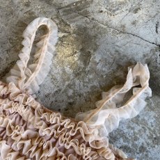 画像5: PALE TONE COLOR TULLE FRILL DESIGN CAMISOLE / FREE (5)