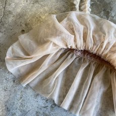 画像7: PALE TONE COLOR TULLE FRILL DESIGN CAMISOLE / FREE (7)