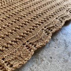 画像10: BEIGE COLOR CROCHET DESIGN CAMISOLE / Ladies M (10)