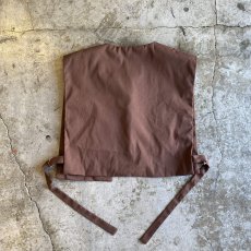画像2: BROWN COLOR SIDE SLIT BELT DESIGN VEST / Ladies M (2)