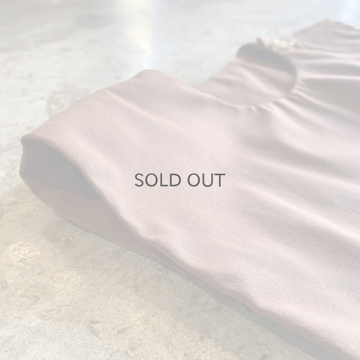 画像8: BROWN COLOR SIDE SLIT BELT DESIGN VEST / Ladies M (8)