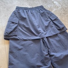 画像9: 【WONDERGROUND】LAYERED COLOR APRON PANTS / BLUE / OS (9)