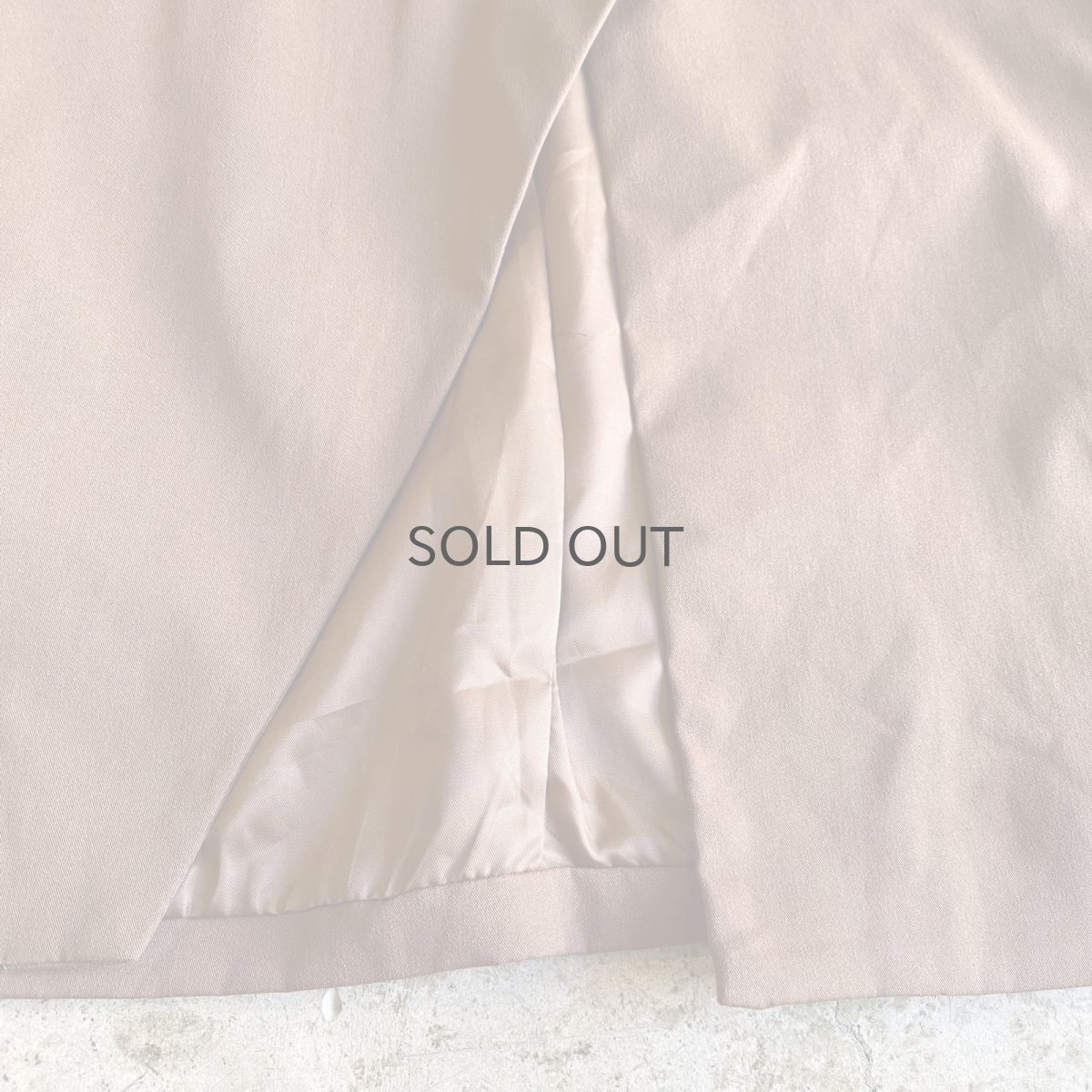 画像6: BROWN COLOR SIDE SLIT BELT DESIGN VEST / Ladies M (6)