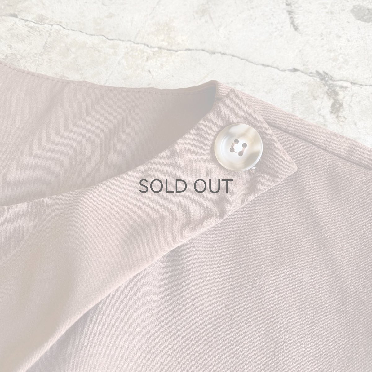 画像5: BROWN COLOR SIDE SLIT BELT DESIGN VEST / Ladies M (5)