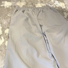 画像9: 【WONDERGROUND】WAVE NOTCH PATTERN NYLON PANTS / GRAY / OS (9)