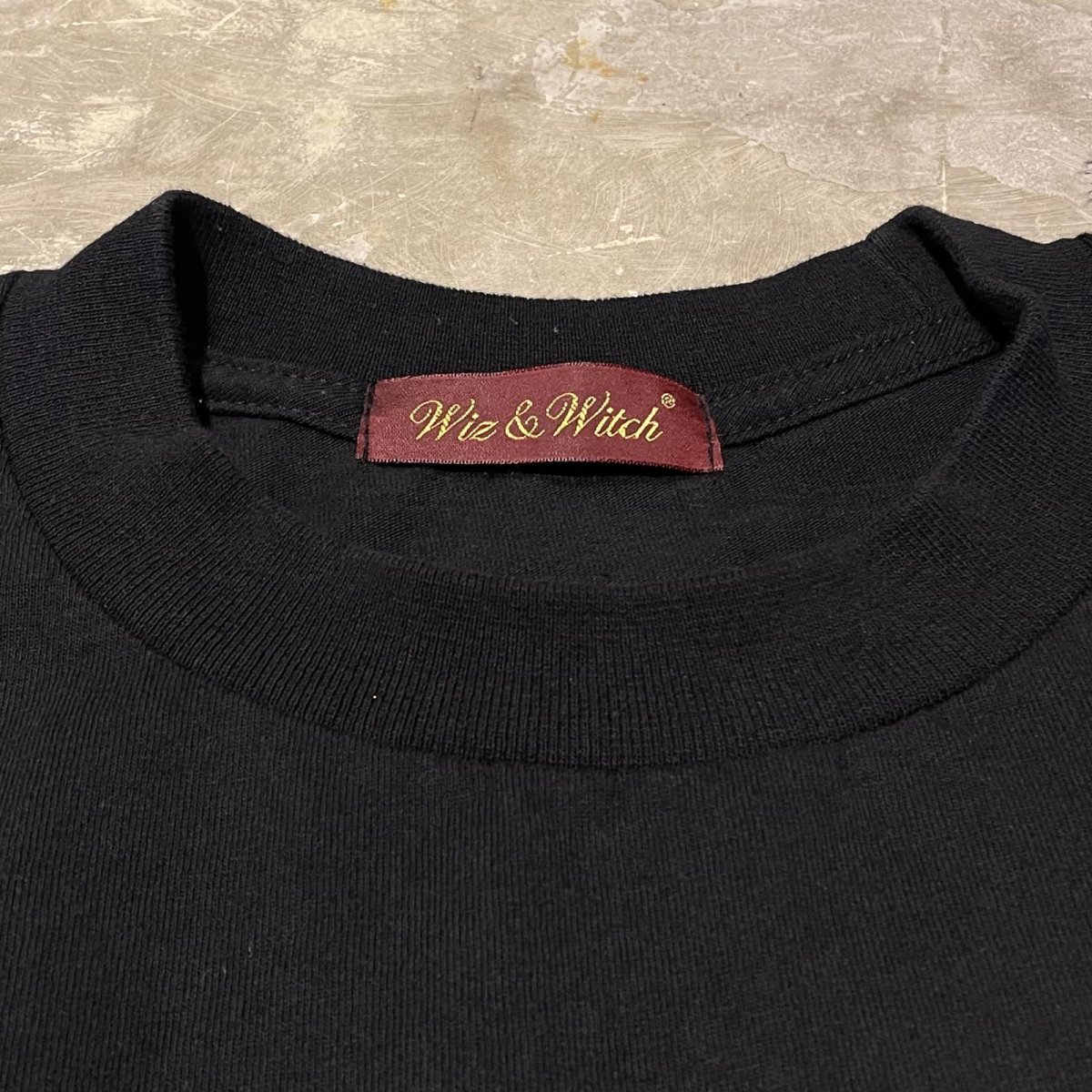 画像10: 【Wiz&Witch】"DIRTY BEAUTIFUL" BONE TEE / BLACK / OS (10)