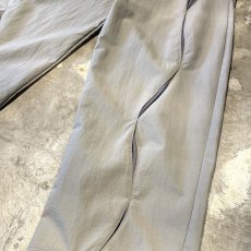 画像6: 【WONDERGROUND】WAVE NOTCH PATTERN NYLON PANTS / GRAY / OS (6)