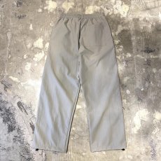 画像2: 【WONDERGROUND】WAVE NOTCH PATTERN NYLON PANTS / GRAY / OS (2)