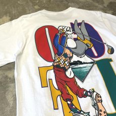 画像9: 90's "BUGS BUNNY" BOTH SIDE PRINTED S/S TEE / Mens XL / MADE IN USA (9)