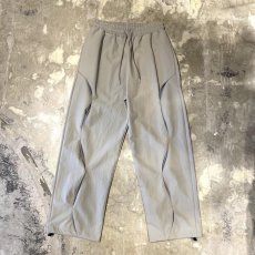 画像1: 【WONDERGROUND】WAVE NOTCH PATTERN NYLON PANTS / GRAY / OS (1)