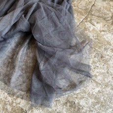画像5: DOWN FRILL DESIGN GREY COLOR DOUBLE TULLE CAMISOLE / Ladies M (5)