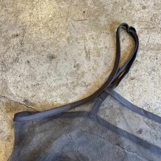 画像7: DOWN FRILL DESIGN GREY COLOR DOUBLE TULLE CAMISOLE / Ladies M (7)