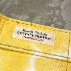 画像10: 【LEVI'S】501 TIE DYE PATTERN DENIM PANTS / W33 (10)