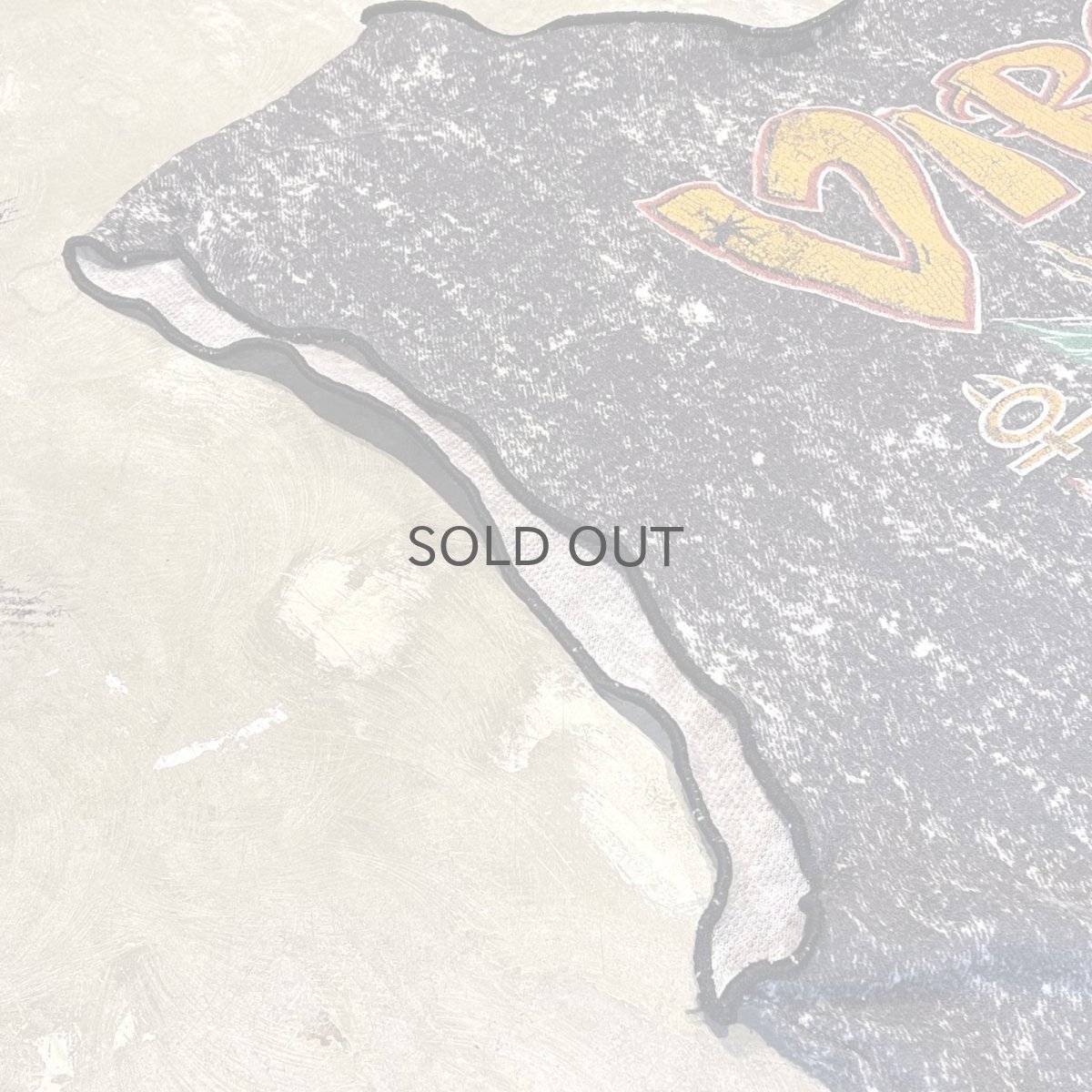 画像7: "VIRGO" ART PRINTED CHEMICAL WASH PATTERN N/S TEE / Mens L (7)