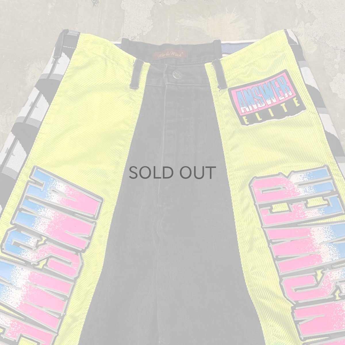 画像10: 【Wiz&Witch】"UNITED" MOTO-X DENIM PANTS / OS (10)