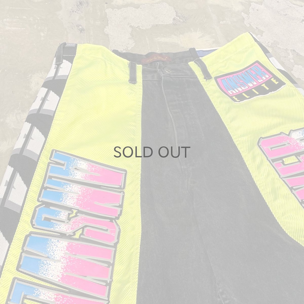 画像3: 【Wiz&Witch】"UNITED" MOTO-X DENIM PANTS / OS (3)